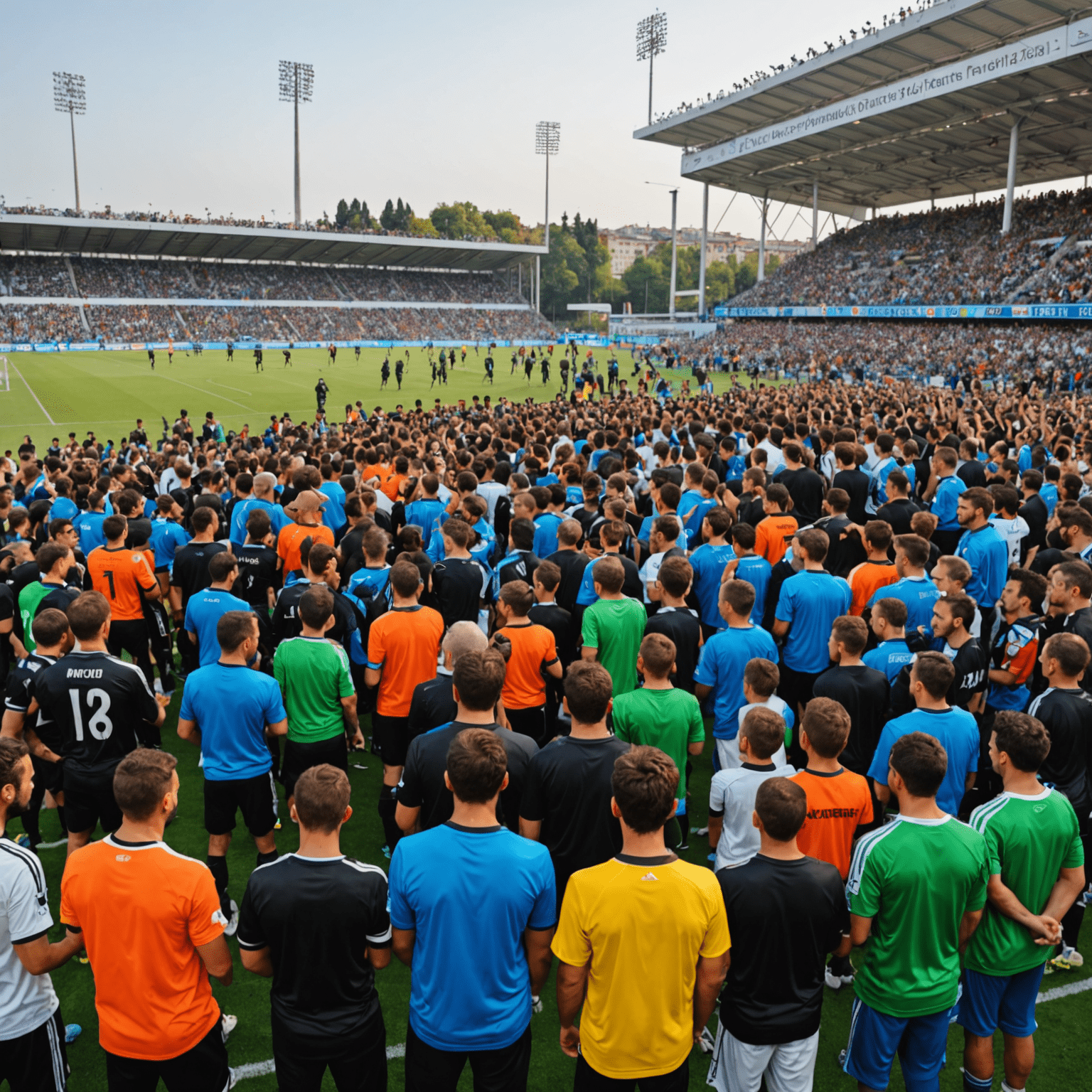 Pincokeysports tarafından düzenlenen Üsküdar Futbol Festivali'nde coşkulu kalabalık